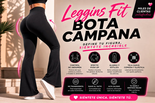 🔥LEGGINS FIT CAMPANA-PAGA 1 Y LLEVA 2 🔥