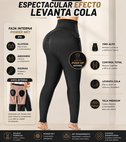 🔥 🤩 LEGGINGS EFECTO PUSH UP 🤩